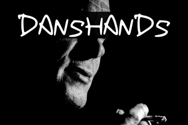 DansHands Font examples