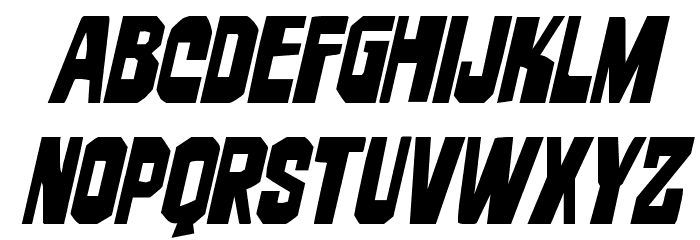 Danse Macabre Italic Font LOWERCASE