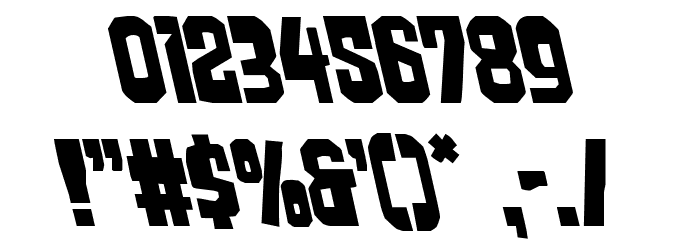 Danse Macabre Leftalic Font OTHER CHARS