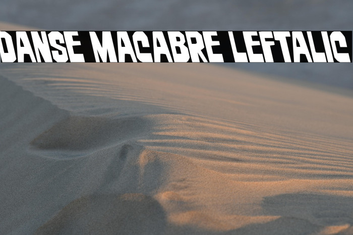 Danse Macabre Leftalic Example 1