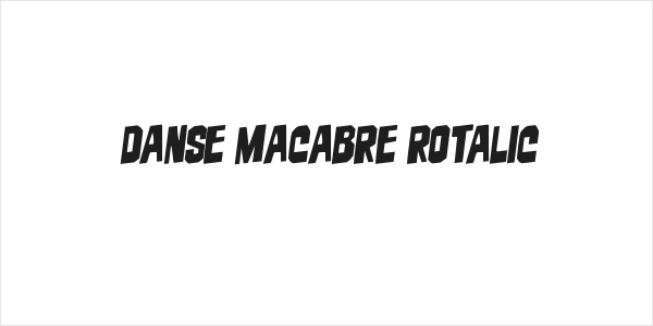 Danse Macabre Rotalic Logo