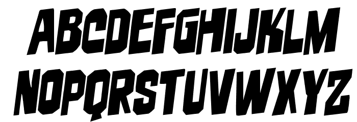 Danse Macabre Rotalic Font LOWERCASE