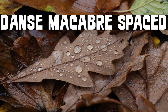 Danse Macabre Spaced Example 2