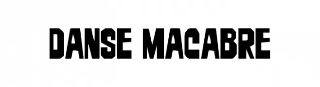 Danse Macabre  Frei Schriftart Herunterladen