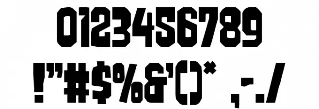 Danse Macabre Font OTHER CHARS