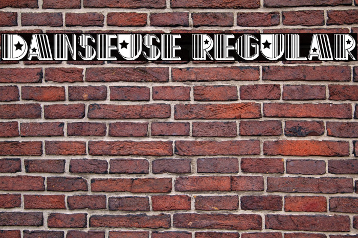 Danseuse Regular Example 1