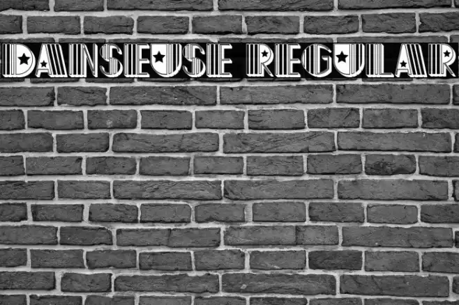 Danseuse Regular Font examples