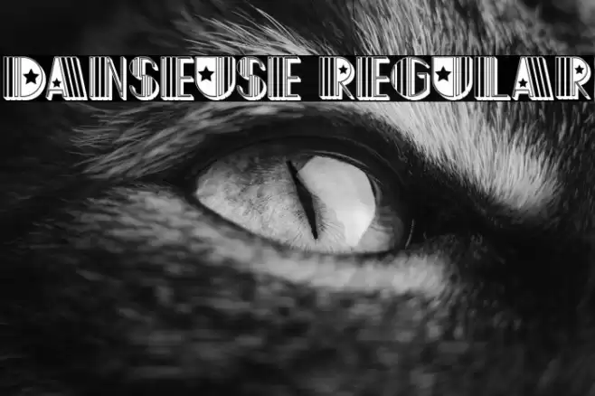 Danseuse Regular Font examples