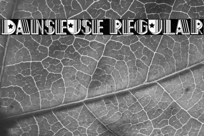 Danseuse Regular Font examples
