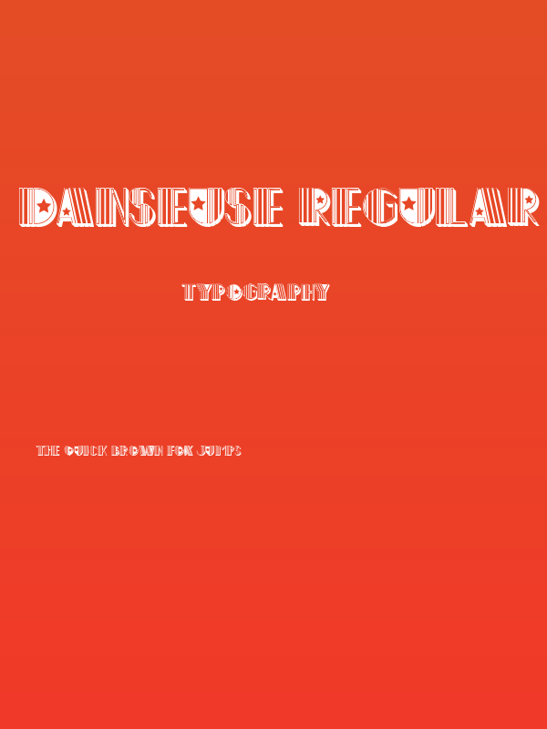 Danseuse Regular Poster