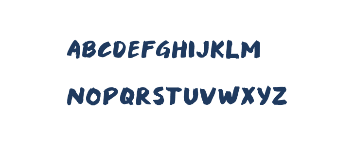 Danska Regular Uppercase