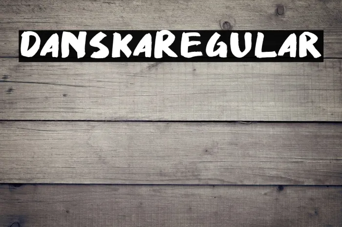 Danska Regular Example 2