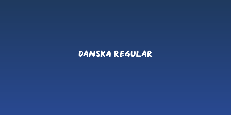 Danska Regular Social Header