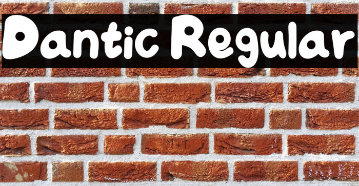 Dantic Regular Example 3