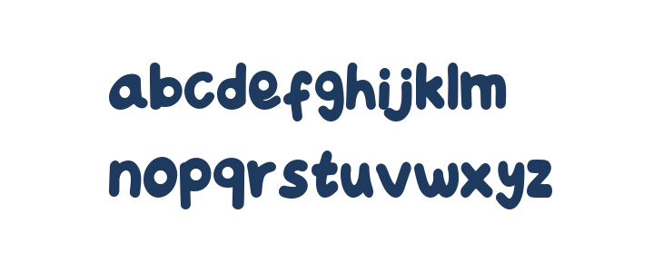 Dantic Regular Lowercase