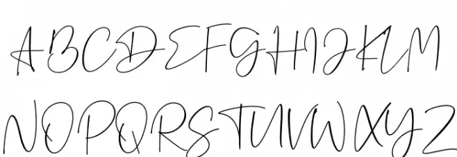 Dantina Schriftart Groß