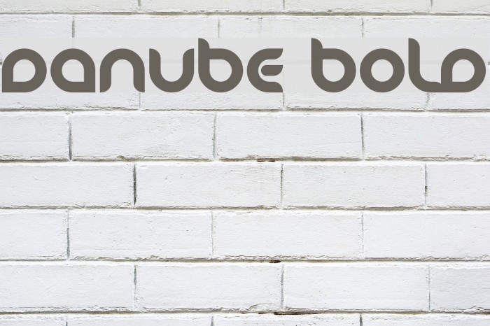 Danube Bold Font examples