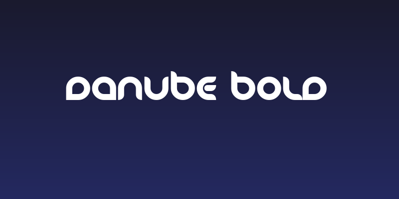 Danube Bold Social Header