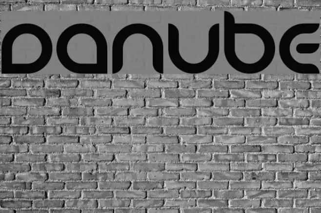 Danube Font examples