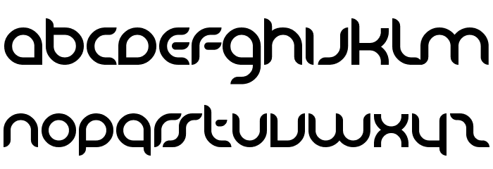 Danube Font LOWERCASE