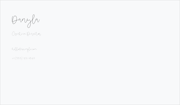 Danyla Business Card