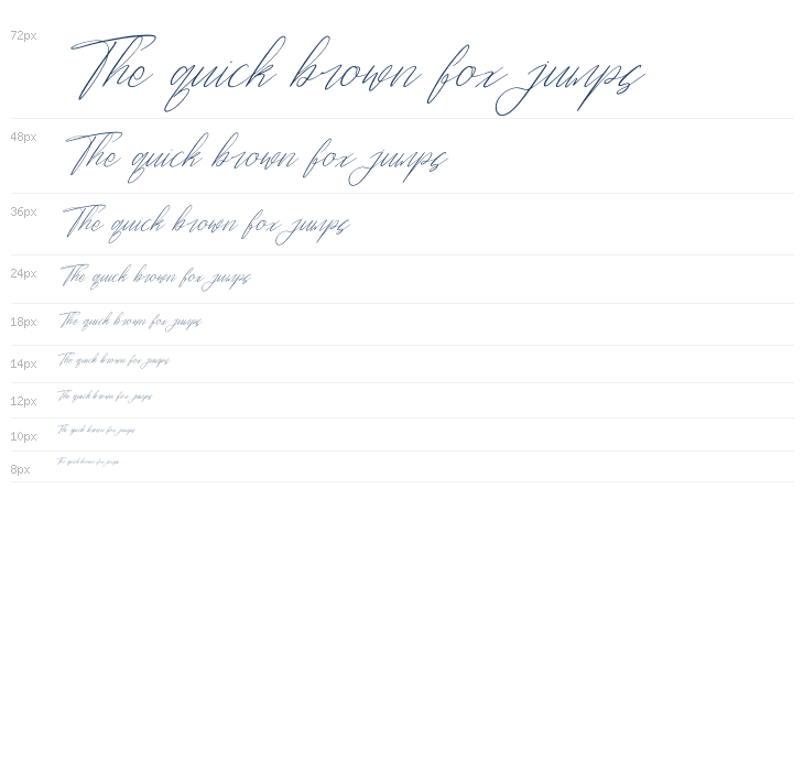 Danymeka DEMO VERSION Italic Waterfall