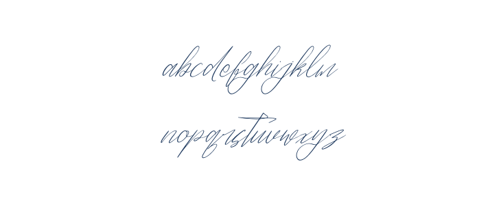 Danymeka DEMO VERSION Italic Lowercase