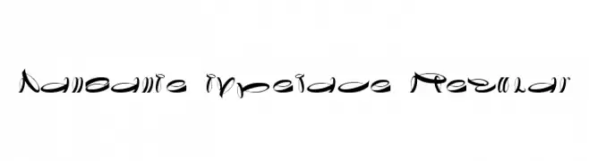 Danzante typeface Regular  Frei Schriftart Herunterladen