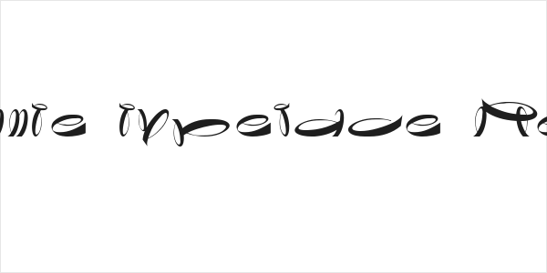 Danzante typeface Regular Logo