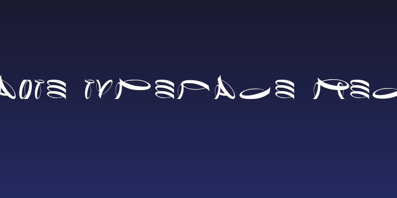 Danzante typeface Regular Social Header