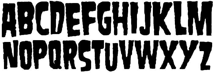 Danzig 4p Font LOWERCASE