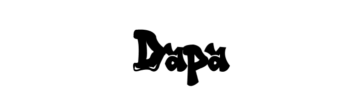 Dapa  font caratteri gratis