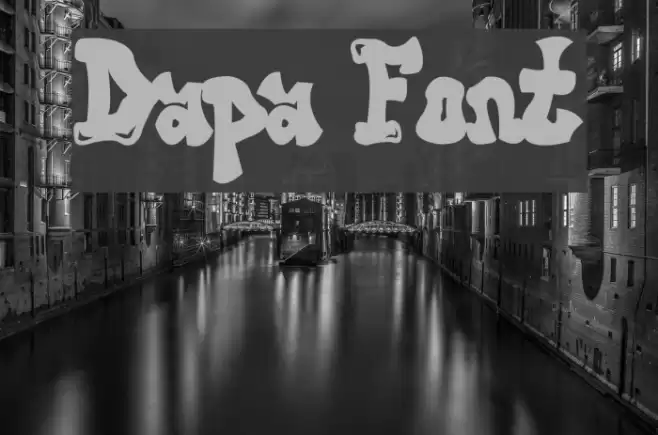 Dapa Font examples