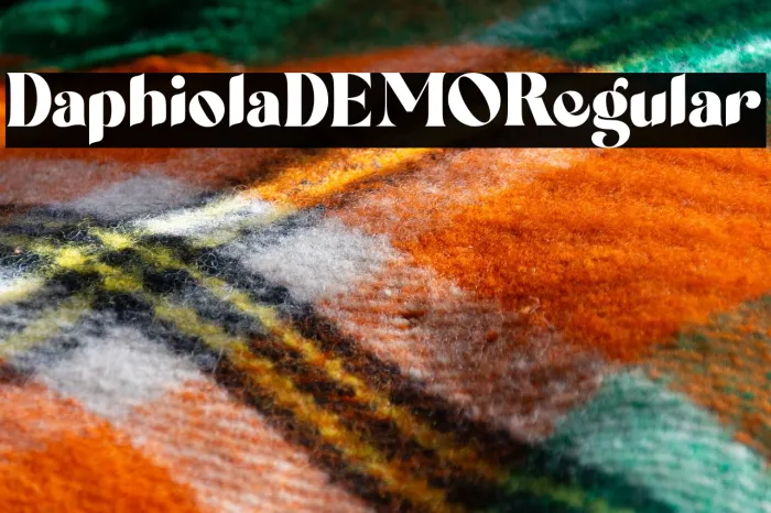Daphiola DEMO Regular Example 2