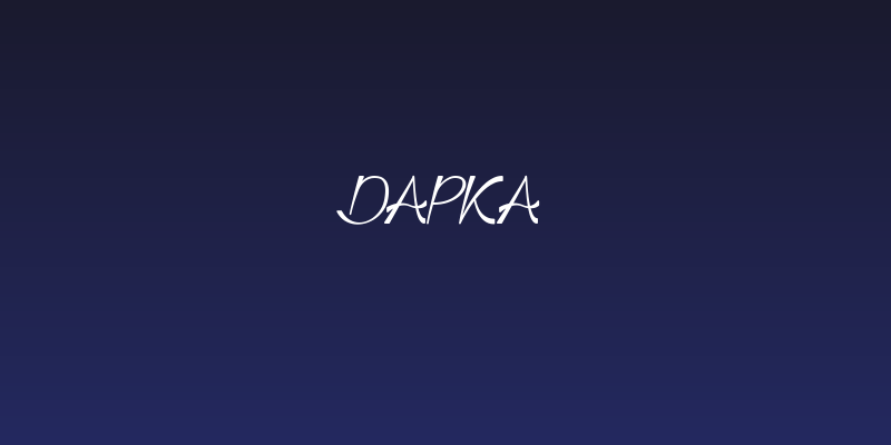Dapka Social Header
