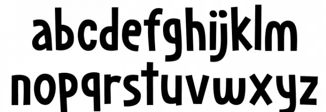 Dapplegrim DEMO Regular Caratteri MINUSCOLO