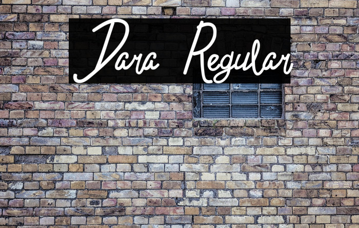 Dara Regular Example 1