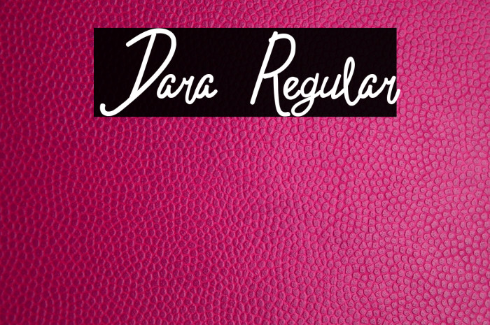 Dara Regular Example 3