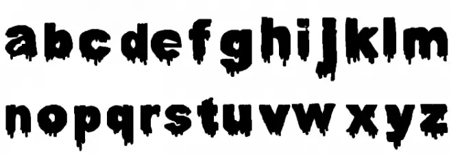 Darah Erc Font Litere mici