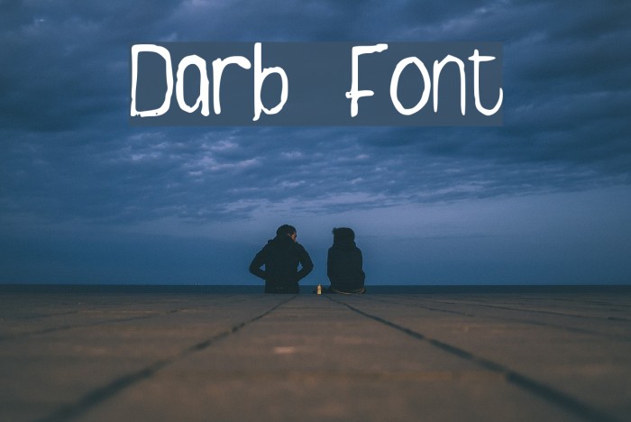 Darb Font examples