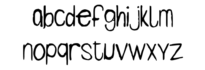Darb Font LOWERCASE