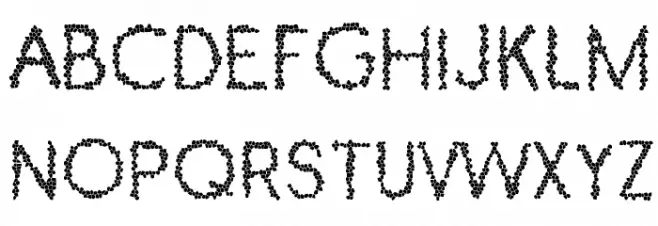 Darbar フォント 大文字