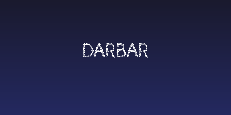 Darbar Social Header