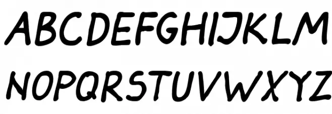 Darbog Bold Italic Fonte MAIÚSCULAS