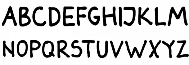 Darbog Bold Schriftart Groß