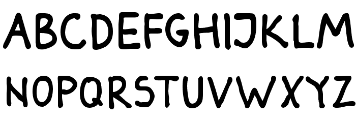 Darbog Bold Font LOWERCASE