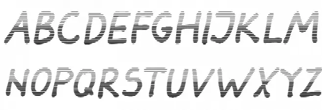 Darbog gradient Bold Italic Шрифта ВЕРХНИЙ