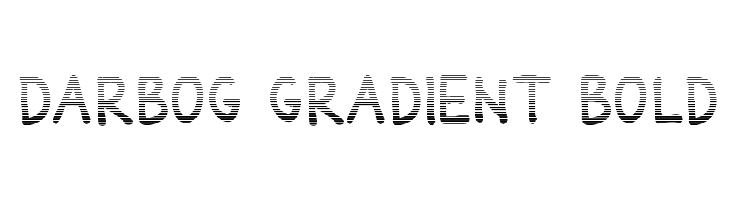 Darbog gradient Bold  नि: शुल्क फ़ॉन्ट्स डाउनलोड