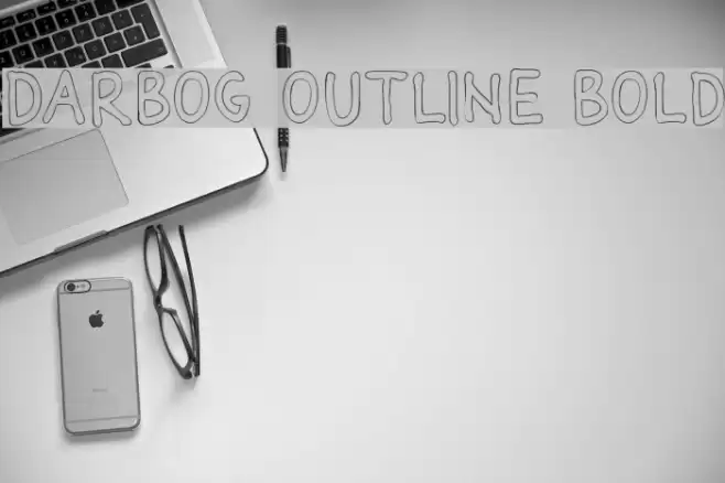 Darbog outline Bold Polices examples