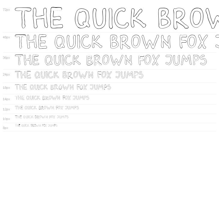 Darbog outline Bold Waterfall